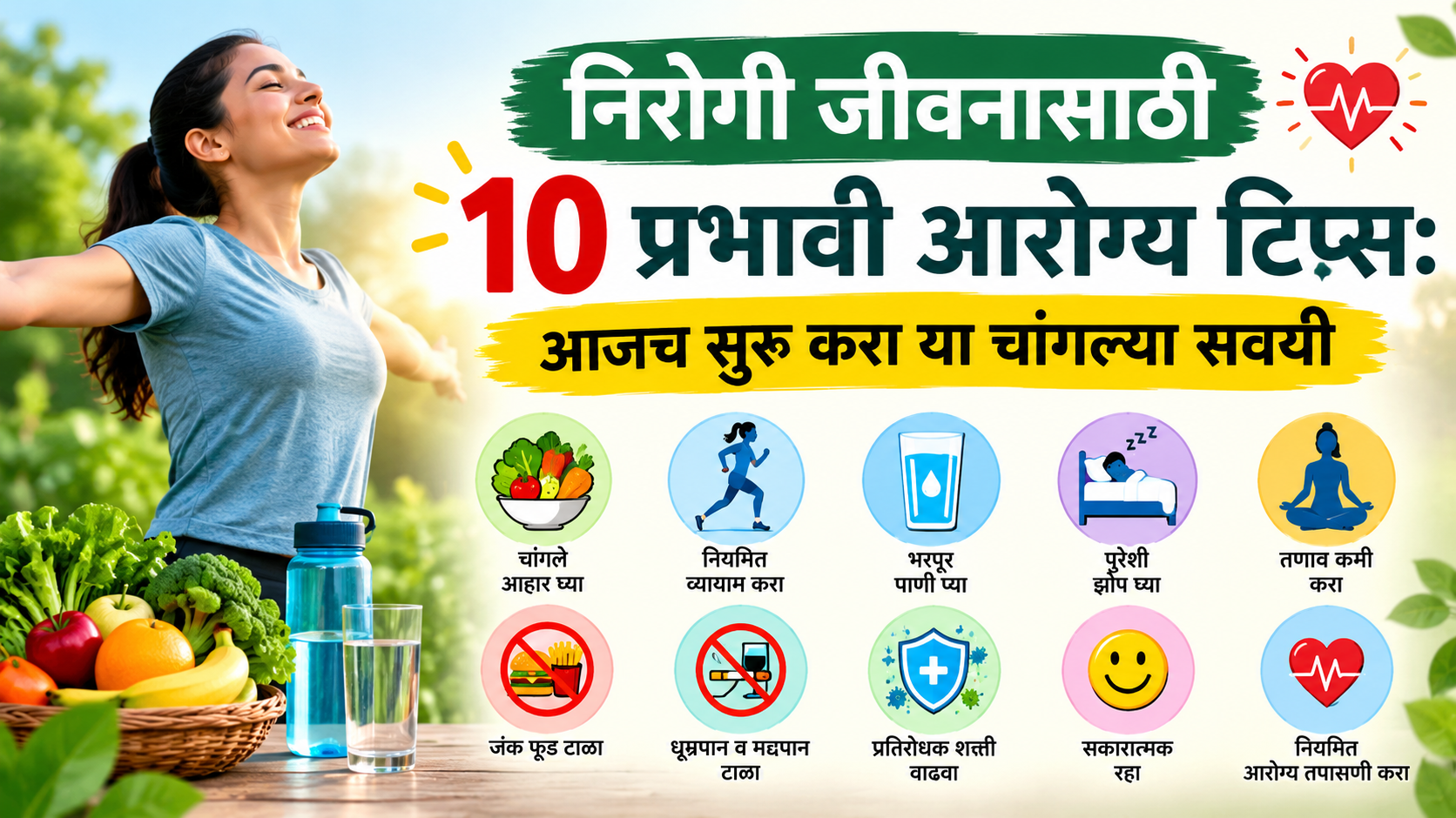 निरोगी जीवनासाठी