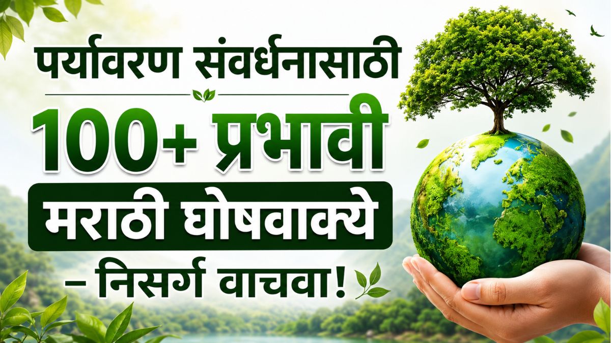 पर्यावरण संवर्धनासाठी