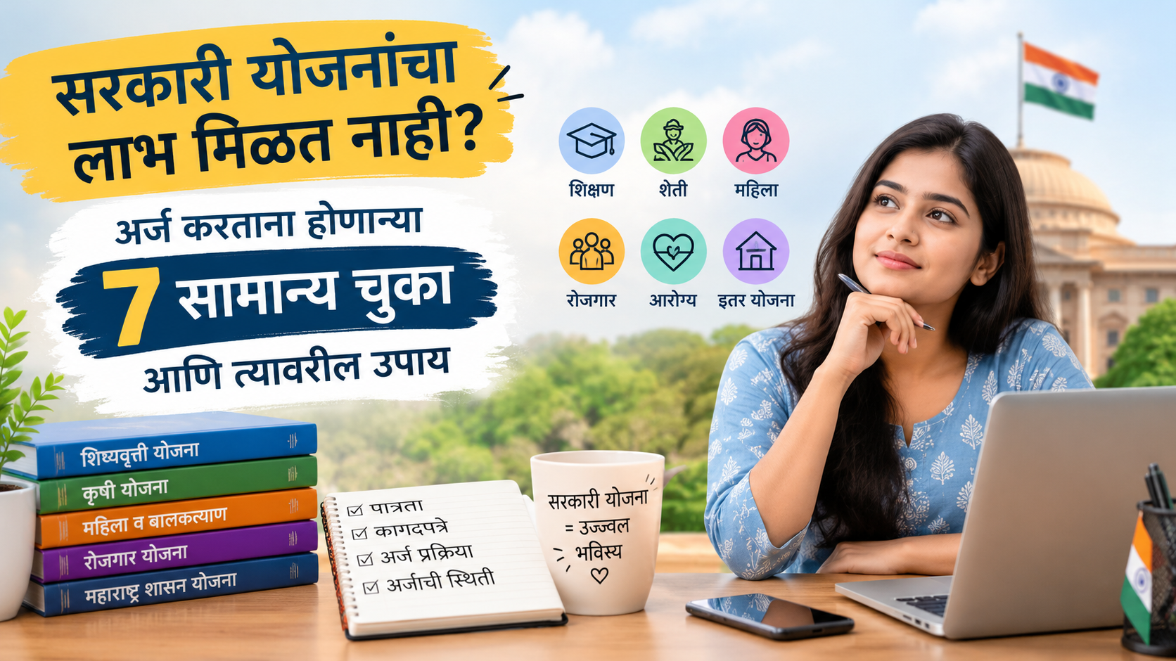 सरकारी योजनांचा लाभ मिळत नाही?