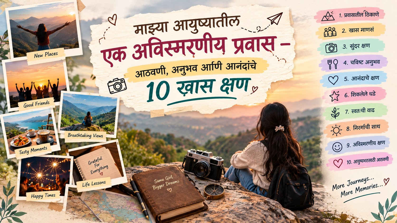 माझ्या आयुष्यातील एक अविस्मरणीय प्रवास